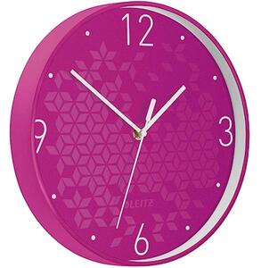 Orologio da parete LEITZ WOW fucsia metallizzato