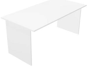 Scrivania fianco legno EASYSPACE cm 120x80x72 bianco