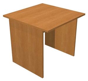 Scrivania fianco legno EASYSPACE cm 80x80x72 noce
