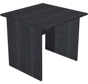 Scrivania fianco legno EASYSPACE cm 80x80x72 nero venato