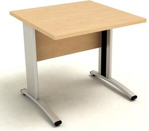 Scrivania gamba ad "L" EASYSPACE cm 80x80x72 faggio