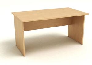 Scrivania fianco legno EASYSPACE cm 140x80x72 faggio