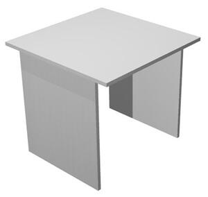 Scrivania fianco legno EASYSPACE cm 80x80x72 grigio