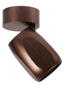 Plafoniera ANTIDARK, Facet W70, dimmerabile, Marrone / Ruggine, Corridoio, Metallo, Moderno