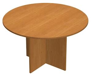 Tavolo riunione tondo EASYSPACE D120 noce