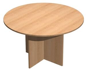 Tavolo riunione tondo EASYSPACE D120 faggio