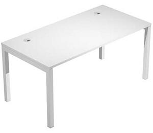 Scrivania WORK cm 160x80 piano bianco