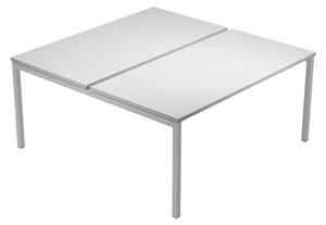 Postazione bench 2 posti EASYSPACE cm 160x164xH72,5 grigio