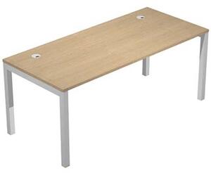 Scrivania WORK cm 180x80 piano rovere chiaro