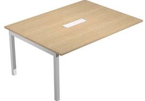 Modulo aggiuntivo tavolo riunione WORK l160xp120 rovere chiaro