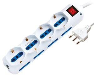 Multipresa Premium con cavo 1,5 metri spina grande 16A > 4 prese univ