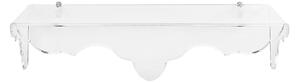 Consolle Consolle da muro ispirata d'art nouveau BENVENUTA Dimensioni 100x33x h 26 cm PORTATA Max 8 KG colore Trasparente