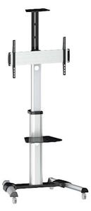 90 ° rotate single display cart