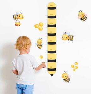Metro da parete per bambini Api e api