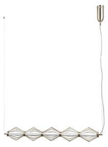 ITALUX PND-34403-5-HBR - Lampadario LED sospeso su cavo SEVILLA LED/25W/230V 3000K dorato