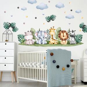 Decorazione parete - Mini safari per bambini