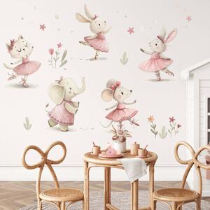Adesivo murale - Piccole ballerine