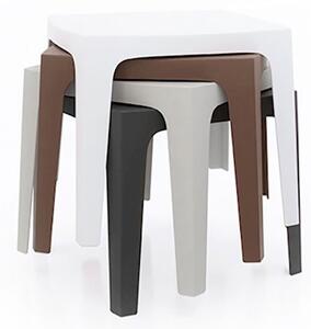 Tavolo SOLID L85xP85xH75 tortora