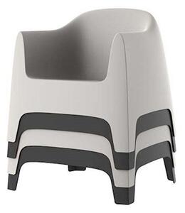 Poltrona SOLID L84xP80xH80 nero