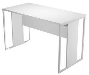 Scrivania ARTEXPORT BLADE L120xP60 cm struttura bianca piano bianco
