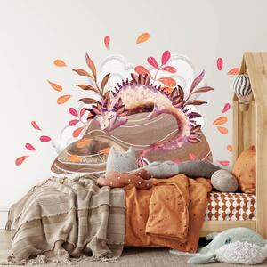 Adesivo murale per la camera dei bambini - Drago Animus