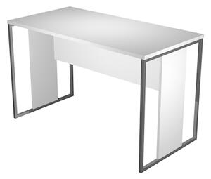 Scrivania ARTEXPORT BLADE L120xP60 cm struttura antracite piano bianco