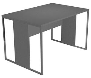 Scrivania ARTEXPORT BLADE L120xP80 cm struttura antracite piano antrac