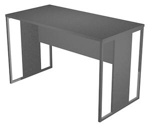 Scrivania ARTEXPORT BLADE L120xP60 cm struttura antracite piano antrac