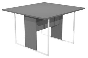 Tavolo riunione ARTEXPORT BLADE L120xP110 cm struttura bianca piano an