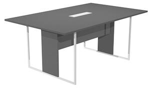 Tavolo riunione ARTEXPORT BLADE L180xP110 cm C/TOP ACCESS struttura bi
