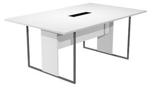 Tavolo riunione ARTEXPORT BLADE L180xP110 cm C/TOP ACCESS struttura an
