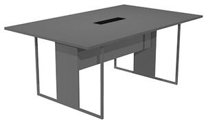 Tavolo riunione ARTEXPORT BLADE L180xP110 cm C/TOP ACCESS struttura an