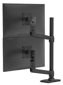 Lx 2x stacking arm tall matte bk