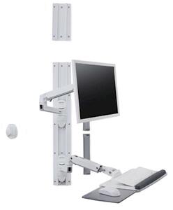 Supporto a parete per monitor ERGOTRON LX WALL MOUNT SYSTEM 45-551-216