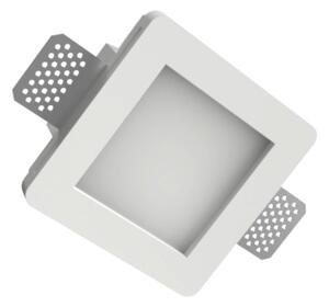 Faretto incasso lampadari bartalini egnehenots 080 gu10 led vetro gesso verniciabile - Lampadari Bartalini Gesso