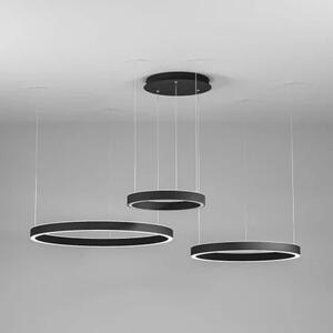 Gea Luce Criseide S/3D Nero lampada a sospensione