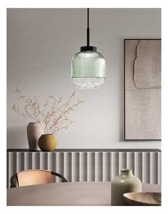 EKOS SOSPENSIONE SINGOLA CON DIFFUSORE IN VETRO COLORARO D15 CM LED 6W LUCE 3000K MODERNA