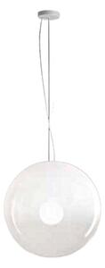 Lampadario vetro soffiato perenz moon 8498 b 40 e27 led bianco - Perenz
