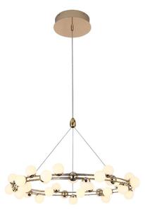 Lampadario LED a sospensione MARS LED/50W/230V 3000K oro