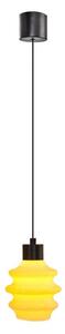 Lampadario LED su cavo CACTUS LED/3W/230V 3000K nero/giallo