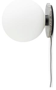 Audo Copenhagen - TR Bulb Lampada da Tavolo/Applique da Parete Grigio Marmo con Lampadina Opale Br