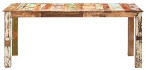 Tavolo da Pranzo in Legno Massello di Recupero 180x90x76 cm