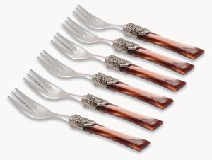 Set di 6 forchette da dessert Syrah