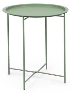 Tavolino da giardino rotondo in acciaio ø 46 cm Austin – Bizzotto