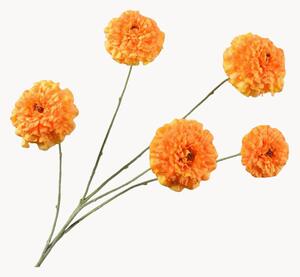 Set di 2 fiori artificiali Tagetes
