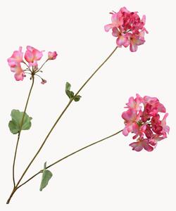 Set di 2 fiori artificiali Pelargonie