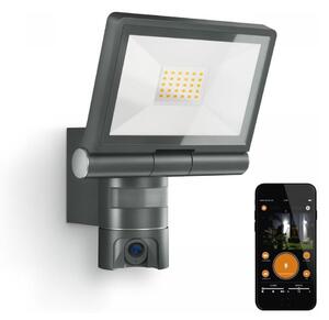 Steinel 065294 - Riflettore LED con sensore e telecamera da esterno LED/21W/230V IP44
