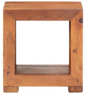 Tavolino Laterale 37x29x40 cm in Legno Massello di Sheesham