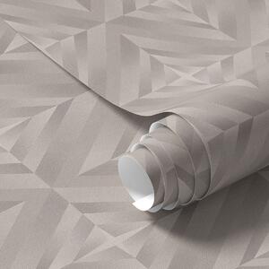 Carta da parati Quadrati geometrici con frecce nei toni caldi del beige, Parati astratta classici, a00982 : Uwalls.it