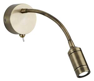 Searchlight 2256AB - LED Lampada flessibile piccola ADJU LED/1W/230V